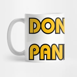 Don't Panic - Yellow Mug